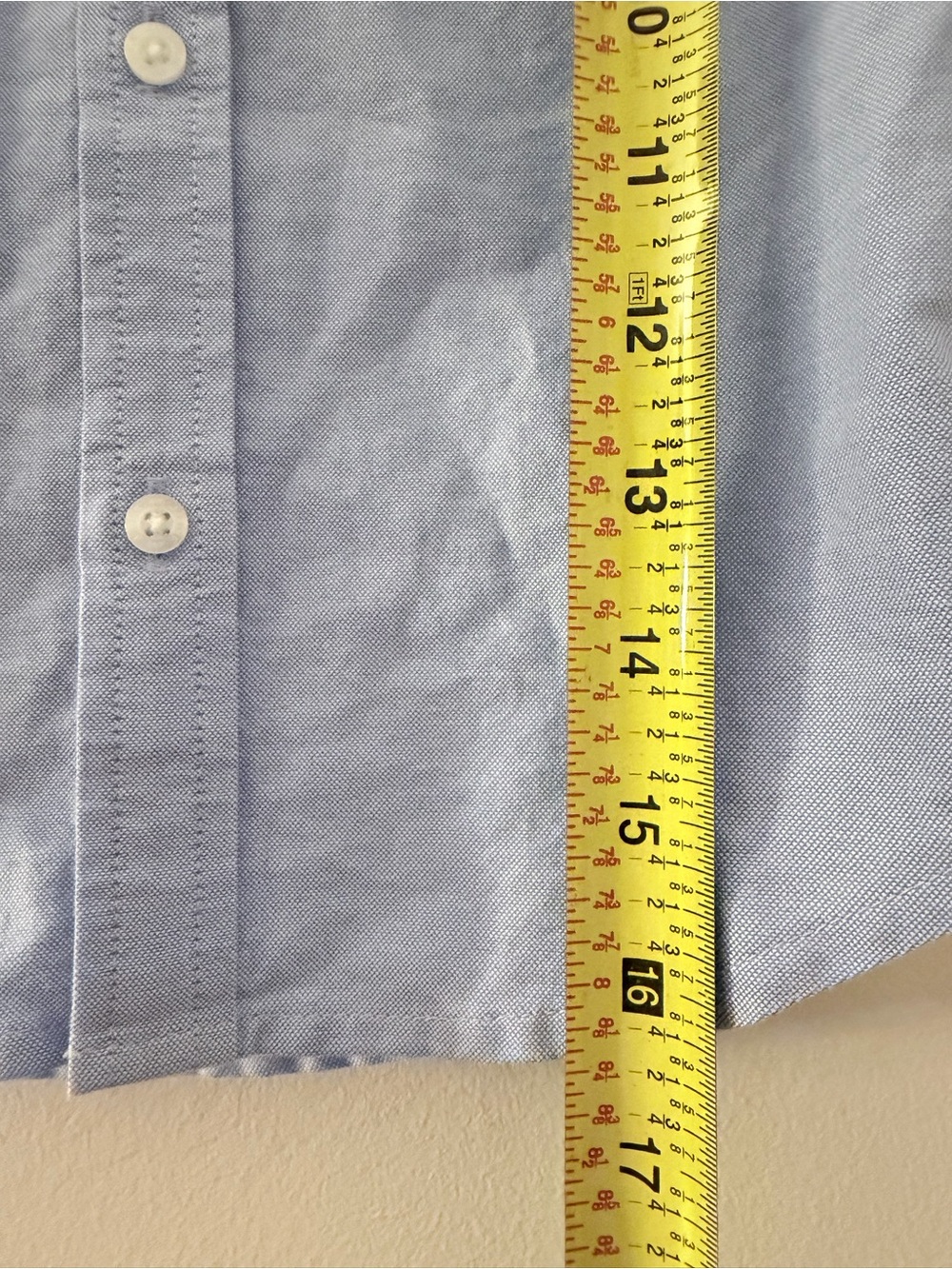 Janie and Jack Boys' Light Blue Button-Down Oxford Shirt cotton 3 - Picture 5 of 6